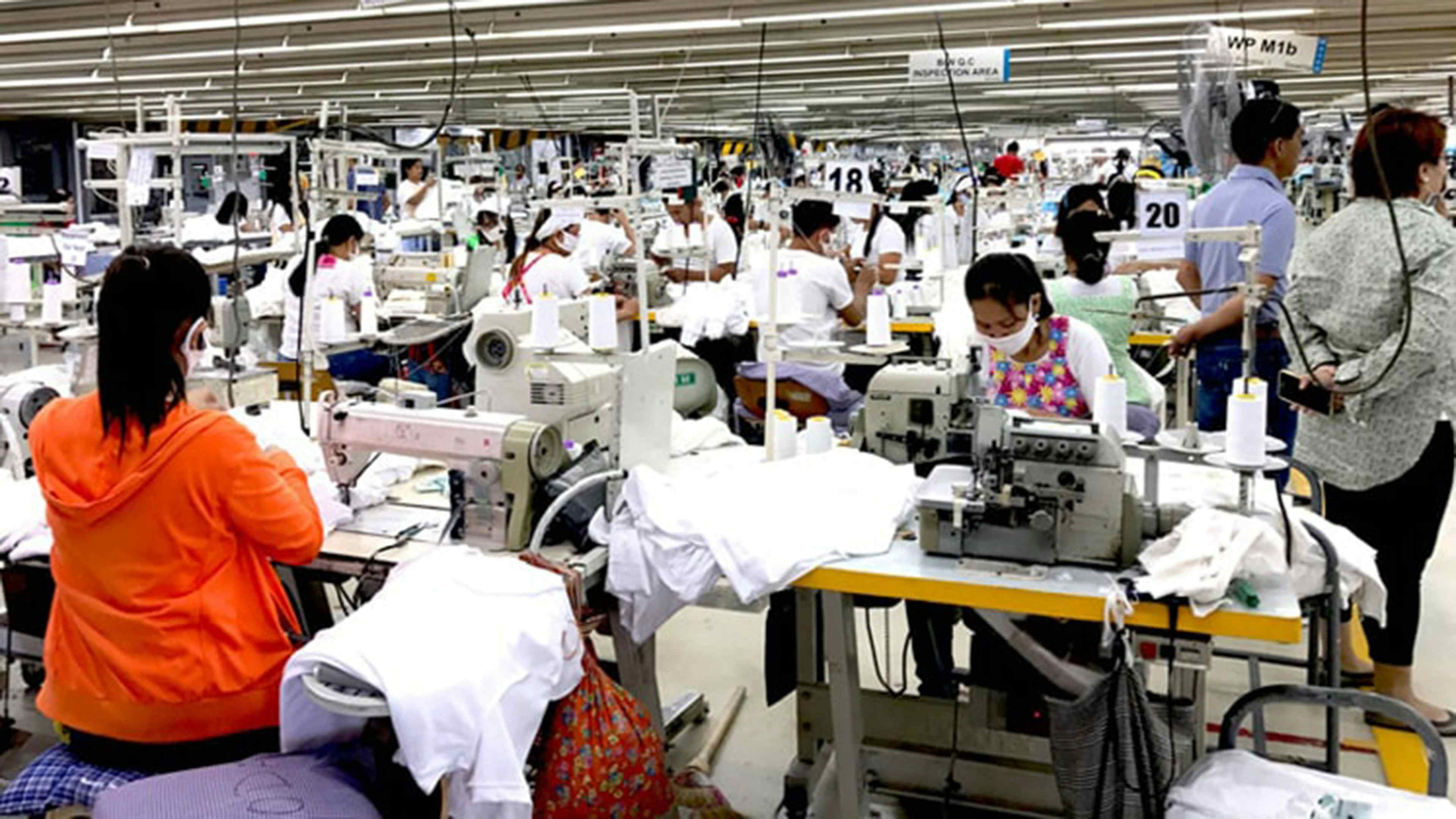 Textile industry copes with reduced demand