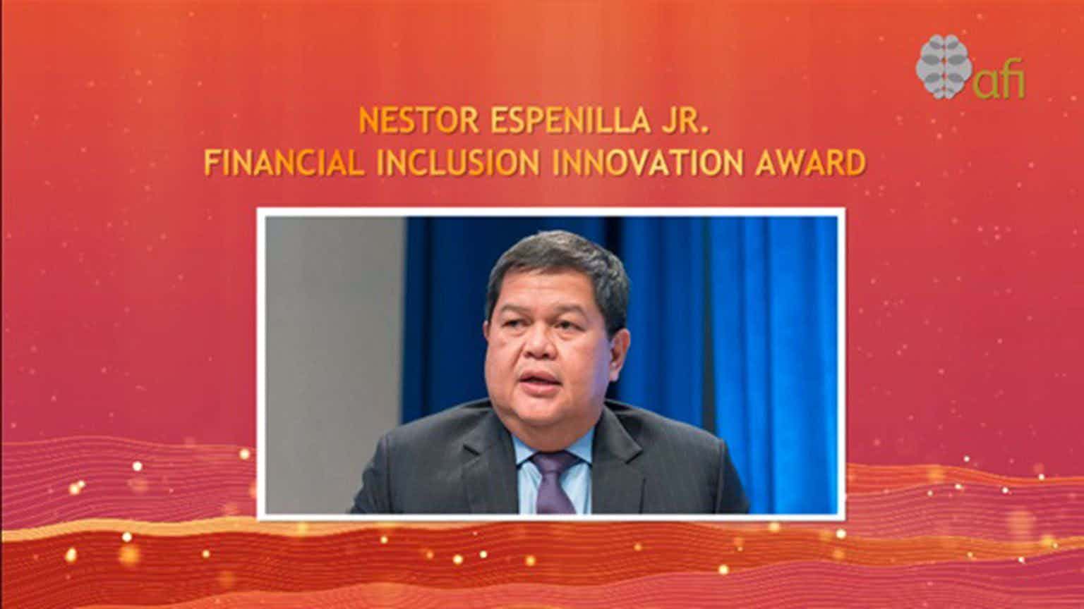 BSP launches Nestor Espenilla Jr Financial Inclusion Innovation Award