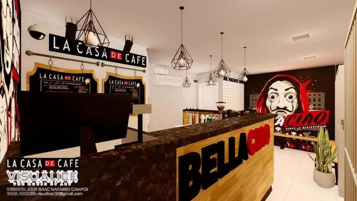 'La Casa de Café’ 'Money Heist'-themed cafe in Lucena City