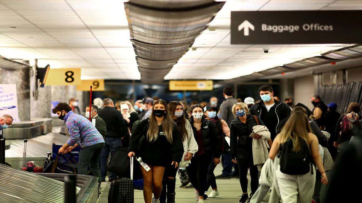 US expects surge of vaccinated visitors as it opens photo reuters