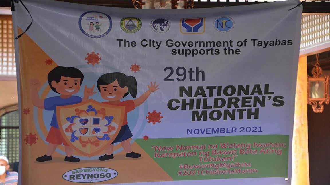Tayabas City kicks off activities for Children’s Month